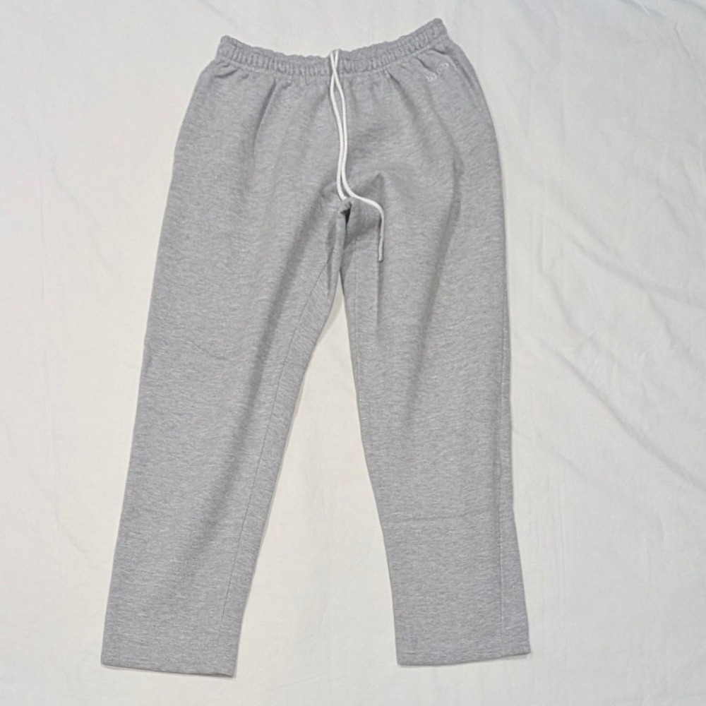 Big Dogs Men's XL Heather Gray Fleece Sweatpants Drawstring Joggers Straight Leg